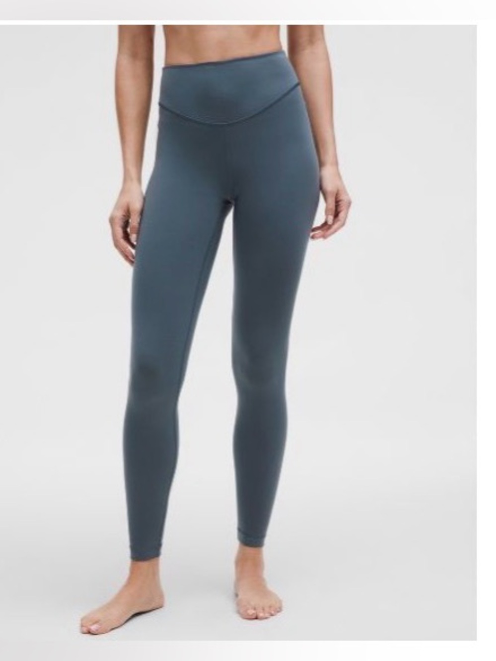 Wunder Under Smoothcover High Rise Tight 28” in Iron Blue